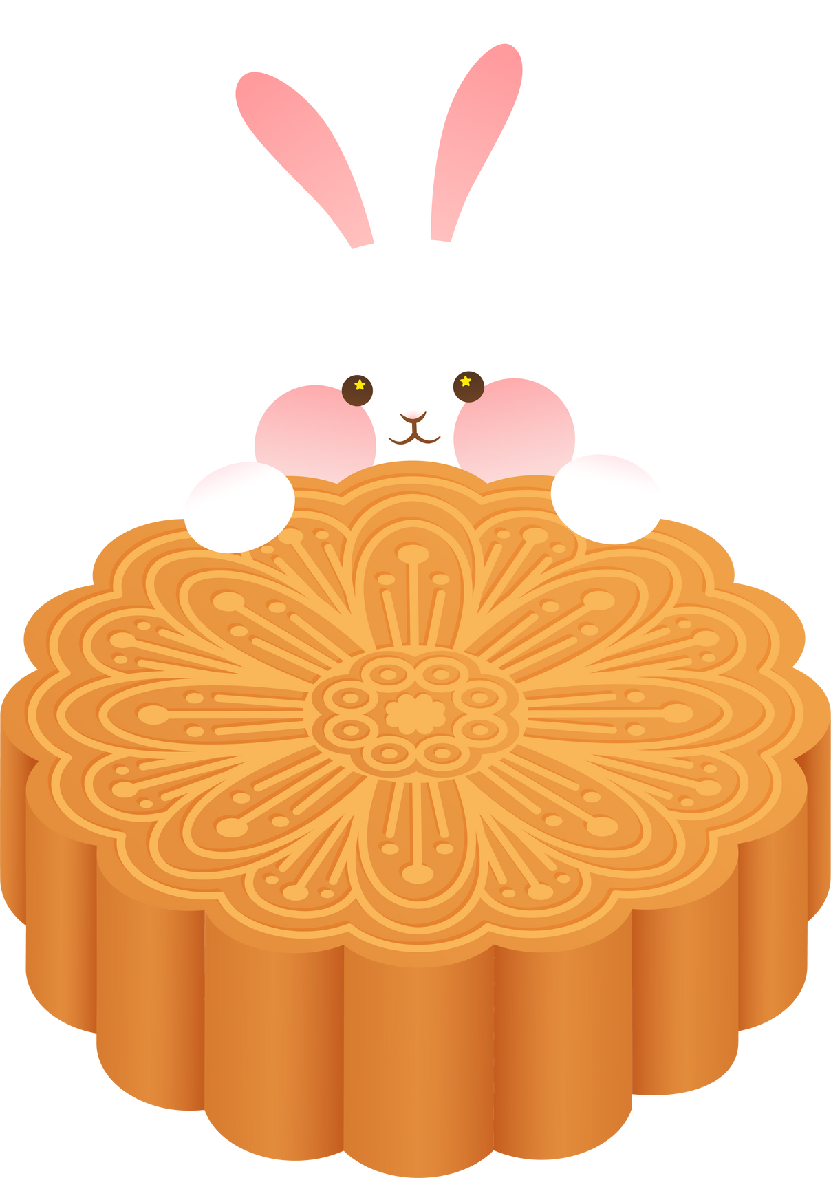 Mid Autumn Festival - Moon Rabbit and Mooncakes