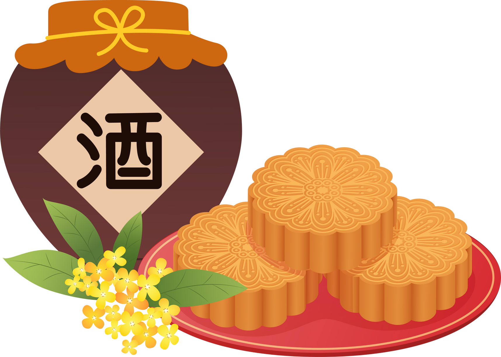 Mid Autumn Festival - Mooncakes and Wine