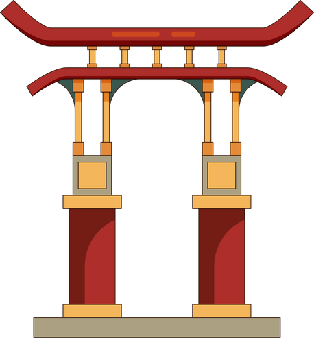 China traditional buildings